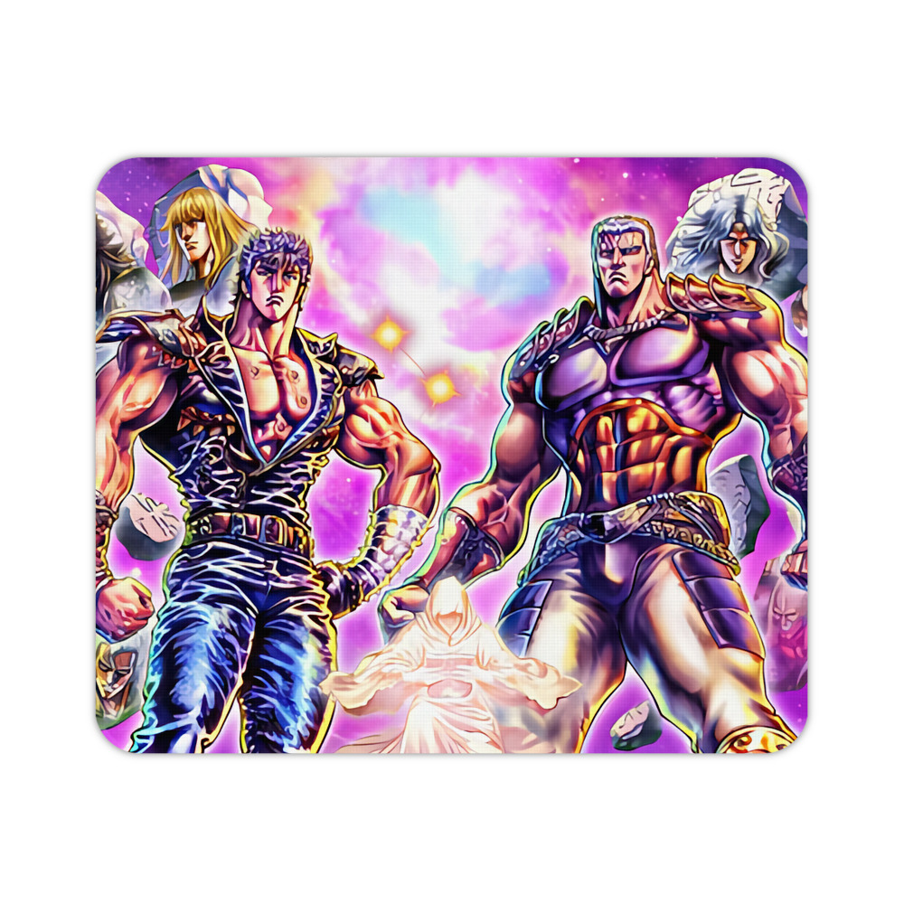 （画像用） 北斗の拳 Fist of the North Star マウスパッド ステッチ加工 ラバー素材 防水 滑り止め 超薄型 ゲーミング/オフィス対応