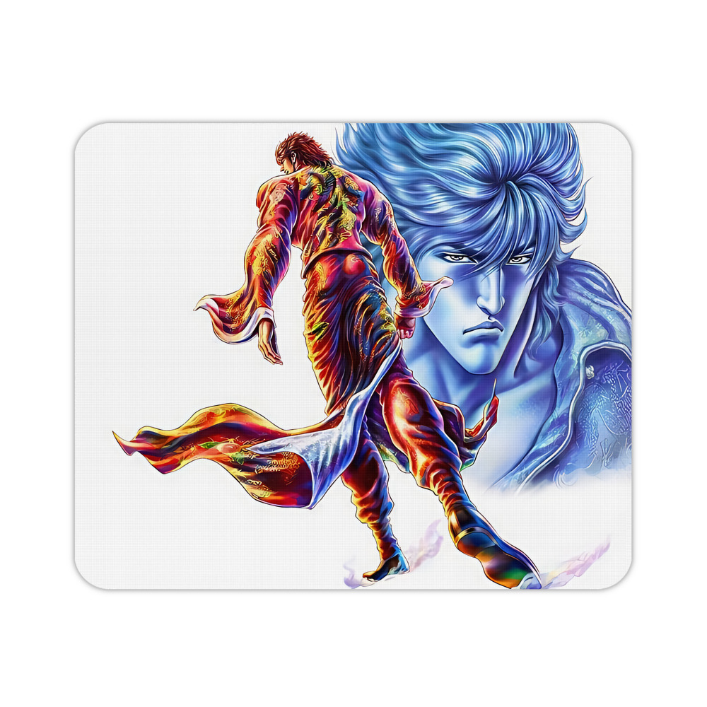 （画像用） 北斗の拳 Fist of the North Star マウスパッド ステッチ加工 ラバー素材 防水 滑り止め 超薄型 ゲーミング/オフィス対応