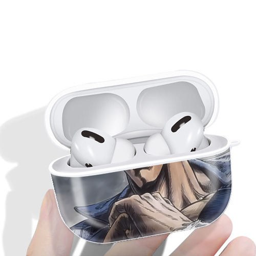 北斗の拳 Fist of the North Star 【AirPods Pro用】ハードシェル保護ケース 耐衝撃・防指紋・カラビナ付き商品仕様