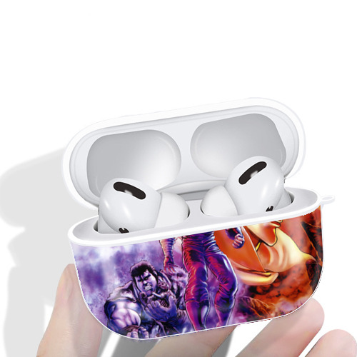 北斗の拳 Fist of the North Star 【AirPods Pro用】ハードシェル保護ケース 耐衝撃・防指紋・カラビナ付き商品仕様