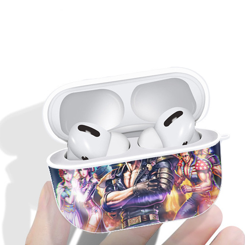 北斗の拳 Fist of the North Star 【AirPods Pro用】ハードシェル保護ケース 耐衝撃・防指紋・カラビナ付き商品仕様