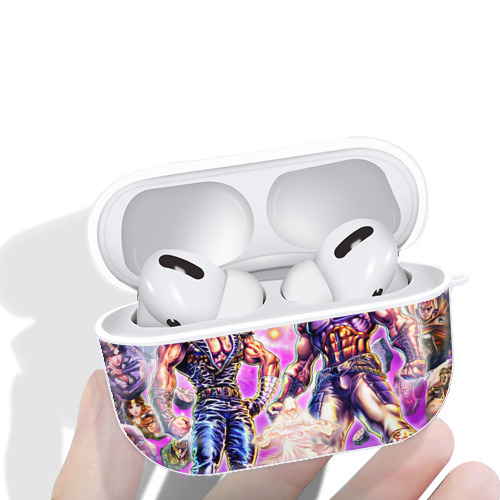 北斗の拳 Fist of the North Star 【AirPods Pro用】ハードシェル保護ケース 耐衝撃・防指紋・カラビナ付き商品仕様