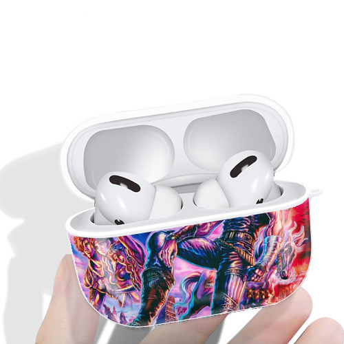 北斗の拳 Fist of the North Star 【AirPods Pro用】ハードシェル保護ケース 耐衝撃・防指紋・カラビナ付き商品仕様