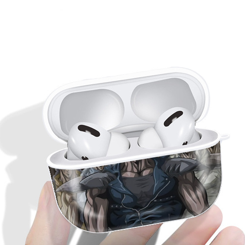 北斗の拳 Fist of the North Star 【AirPods Pro用】ハードシェル保護ケース 耐衝撃・防指紋・カラビナ付き商品仕様