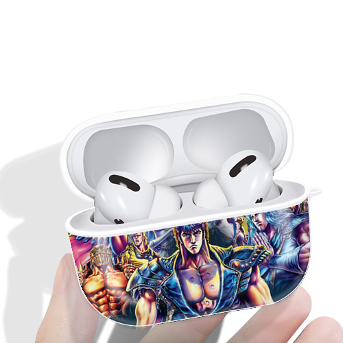北斗の拳 Fist of the North Star 【AirPods Pro用】ハードシェル保護ケース 耐衝撃・防指紋・カラビナ付き商品仕様