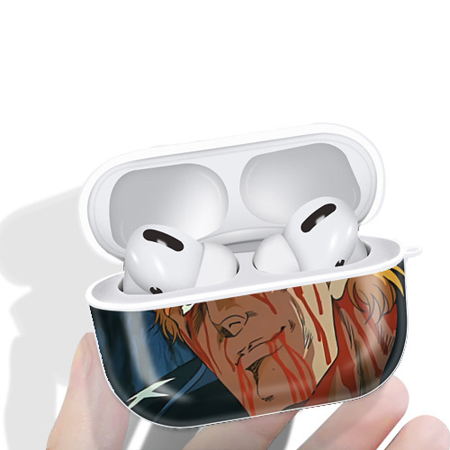 北斗の拳 Fist of the North Star 【AirPods Pro用】ハードシェル保護ケース 耐衝撃・防指紋・カラビナ付き商品仕様