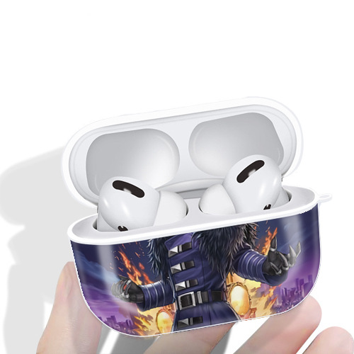 北斗の拳 Fist of the North Star 【AirPods Pro用】ハードシェル保護ケース 耐衝撃・防指紋・カラビナ付き商品仕様