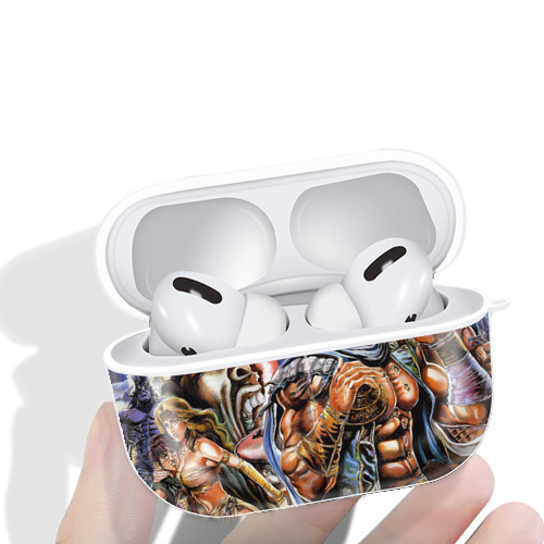 北斗の拳 Fist of the North Star 【AirPods Pro用】ハードシェル保護ケース 耐衝撃・防指紋・カラビナ付き商品仕様