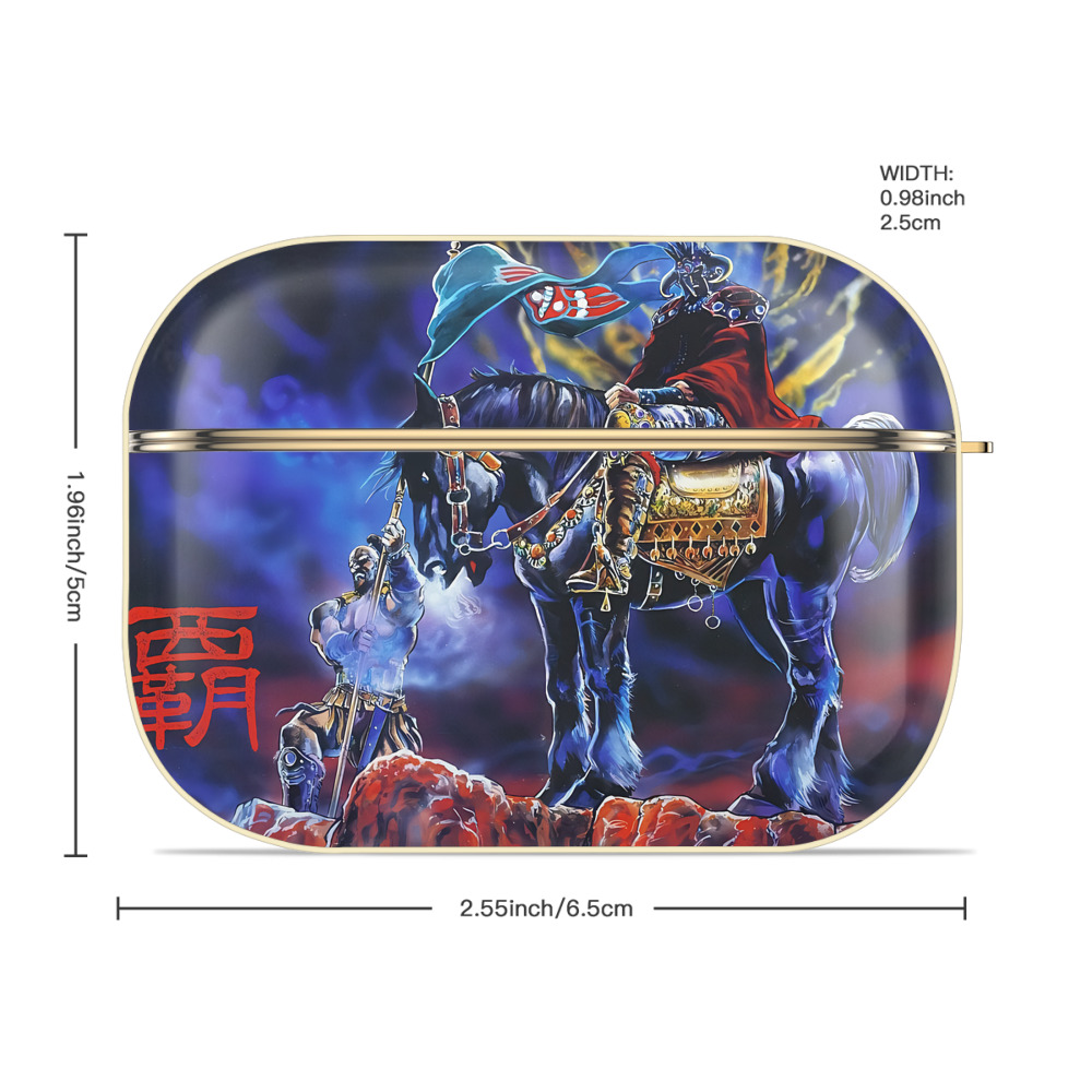 北斗の拳 Fist of the North Star 【AirPods Pro用】ハードシェル保護ケース｜耐衝撃・防指紋・カラビナ付き商品仕様
