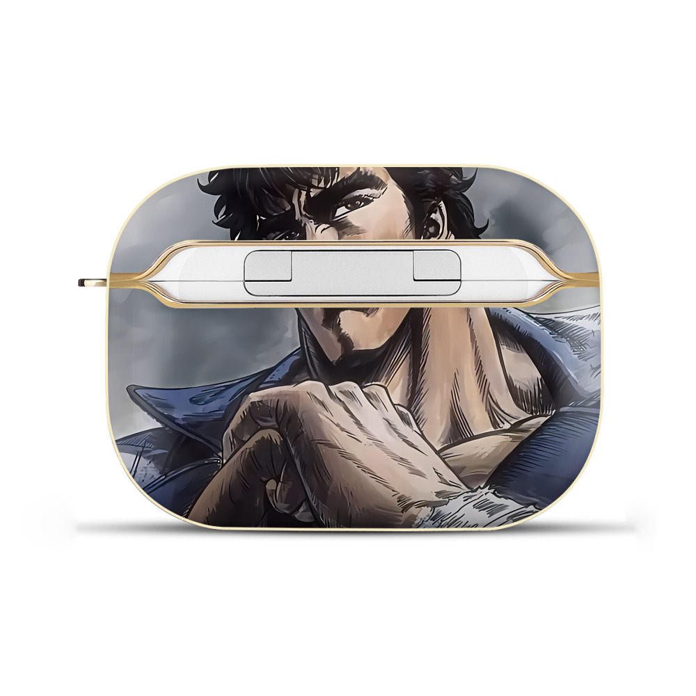 （画像用） 北斗の拳 Fist of the North Star 【AirPods Pro用】ハードシェル保護ケース｜耐衝撃・防指紋・カラビナ付き商品仕様