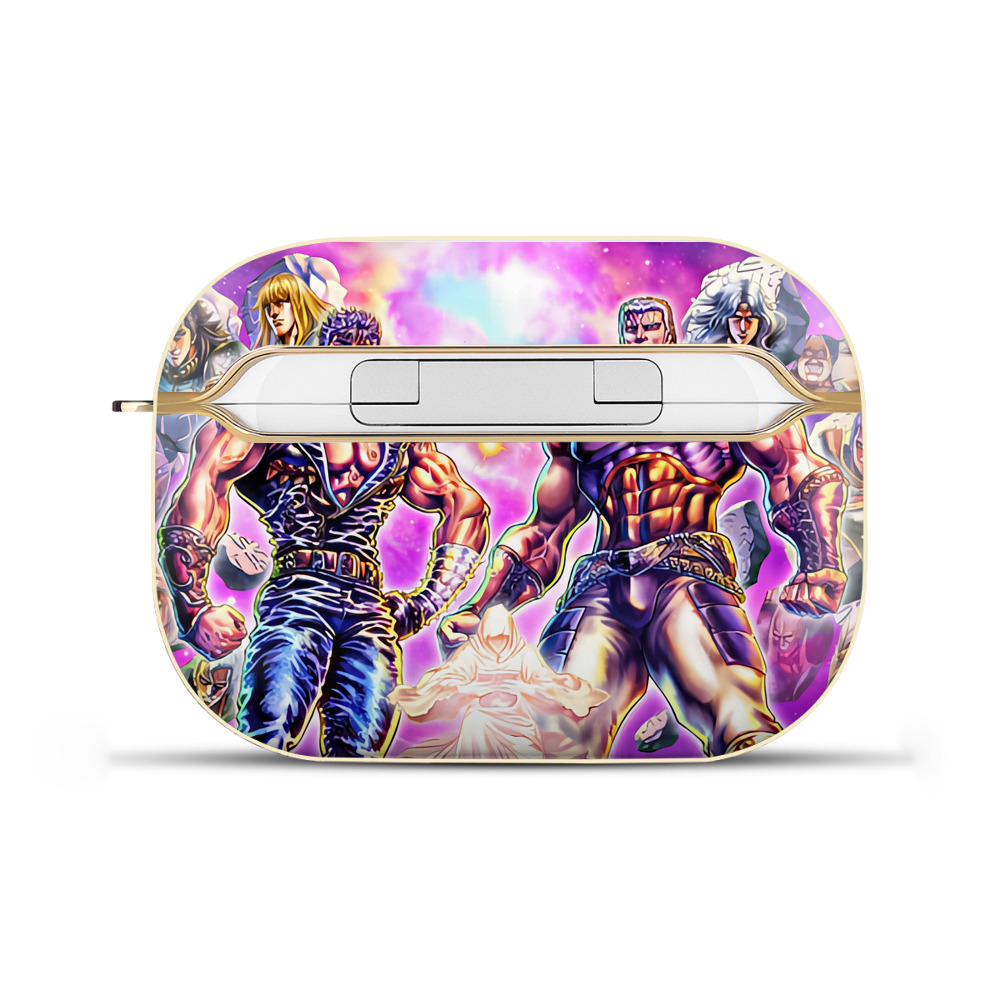 （画像用） 北斗の拳 Fist of the North Star 【AirPods Pro用】ハードシェル保護ケース｜耐衝撃・防指紋・カラビナ付き商品仕様