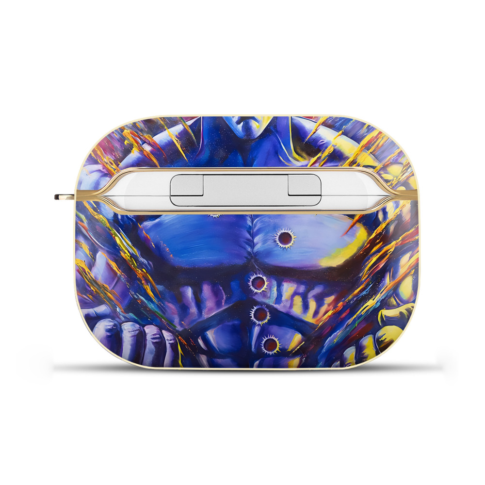（画像用） 北斗の拳 Fist of the North Star 【AirPods Pro用】ハードシェル保護ケース｜耐衝撃・防指紋・カラビナ付き商品仕様