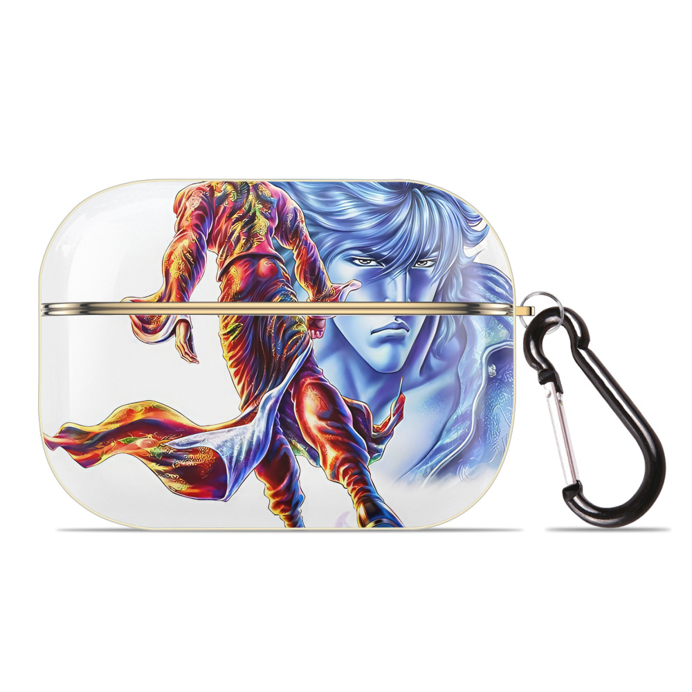 （画像用） 北斗の拳 Fist of the North Star 【AirPods Pro用】ハードシェル保護ケース｜耐衝撃・防指紋・カラビナ付き商品仕様