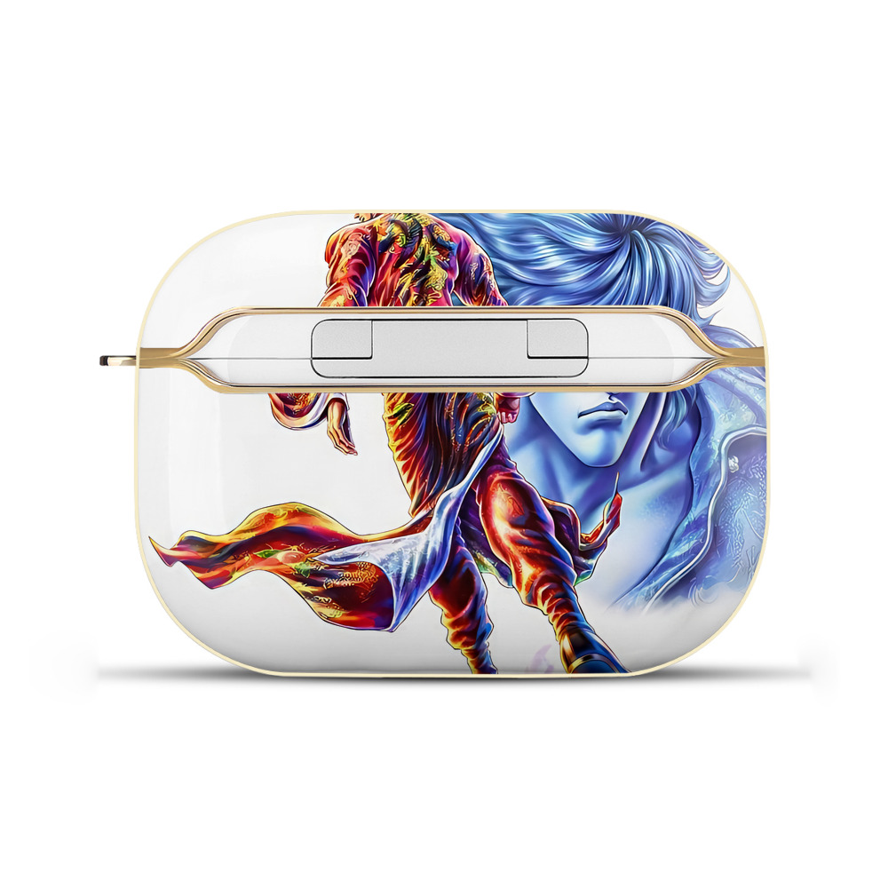 （画像用） 北斗の拳 Fist of the North Star 【AirPods Pro用】ハードシェル保護ケース｜耐衝撃・防指紋・カラビナ付き商品仕様
