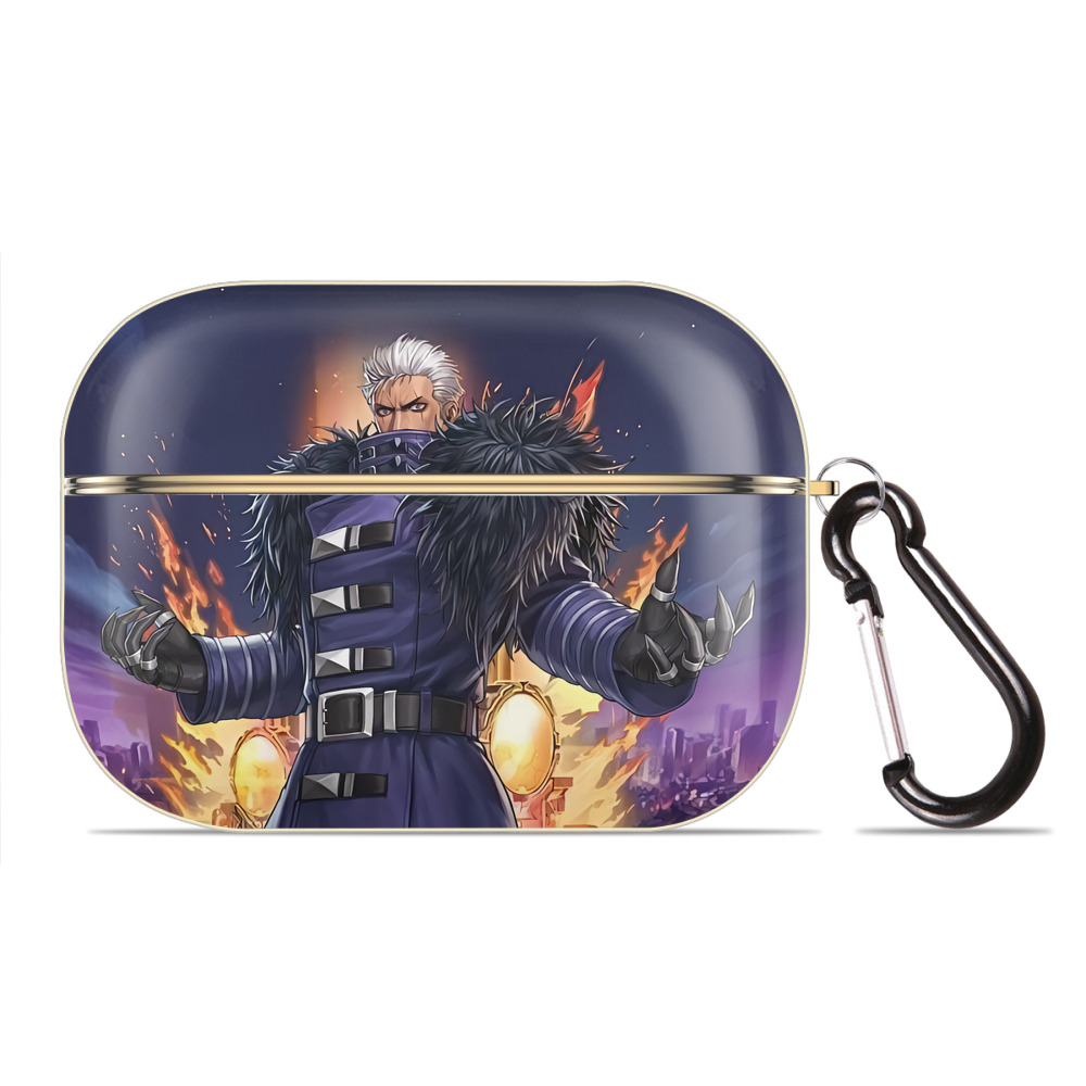 （画像用） 北斗の拳 Fist of the North Star 【AirPods Pro用】ハードシェル保護ケース｜耐衝撃・防指紋・カラビナ付き商品仕様