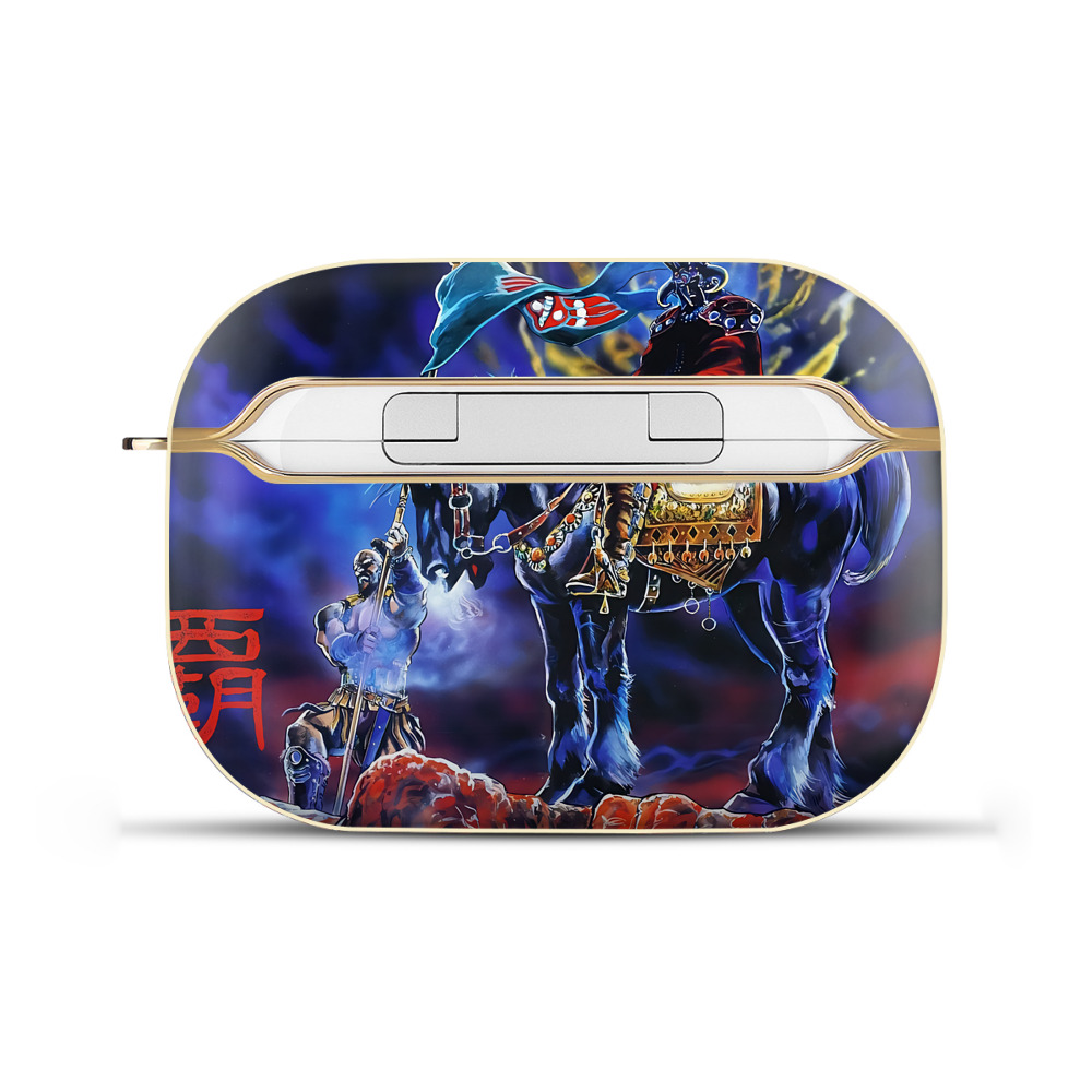 （画像用） 北斗の拳 Fist of the North Star 【AirPods Pro用】ハードシェル保護ケース｜耐衝撃・防指紋・カラビナ付き商品仕様