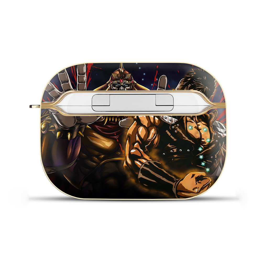 （画像用） 北斗の拳 Fist of the North Star 【AirPods Pro用】ハードシェル保護ケース｜耐衝撃・防指紋・カラビナ付き商品仕様