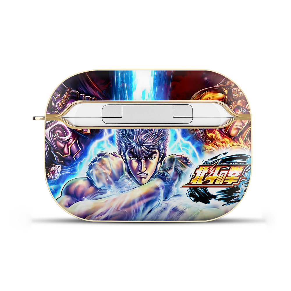（画像用） 北斗の拳 Fist of the North Star 【AirPods Pro用】ハードシェル保護ケース｜耐衝撃・防指紋・カラビナ付き商品仕様