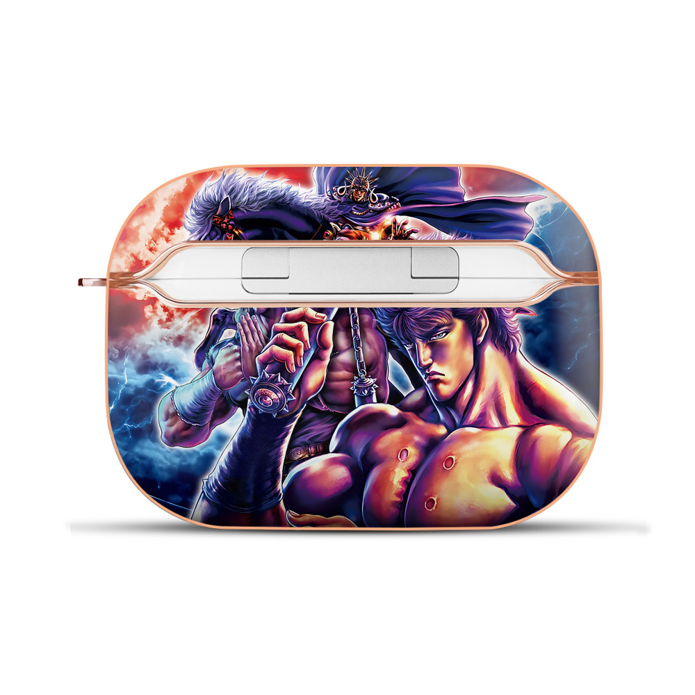 （画像用） 北斗の拳 Fist of the North Star 【AirPods Pro用】ハードシェル保護ケース｜耐衝撃・防指紋・カラビナ付き商品仕様