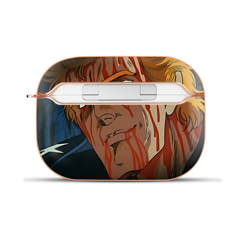 北斗の拳 Fist of the North Star 【AirPods Pro用】ハードシェル保護ケース｜耐衝撃・防指紋・カラビナ付き商品仕様