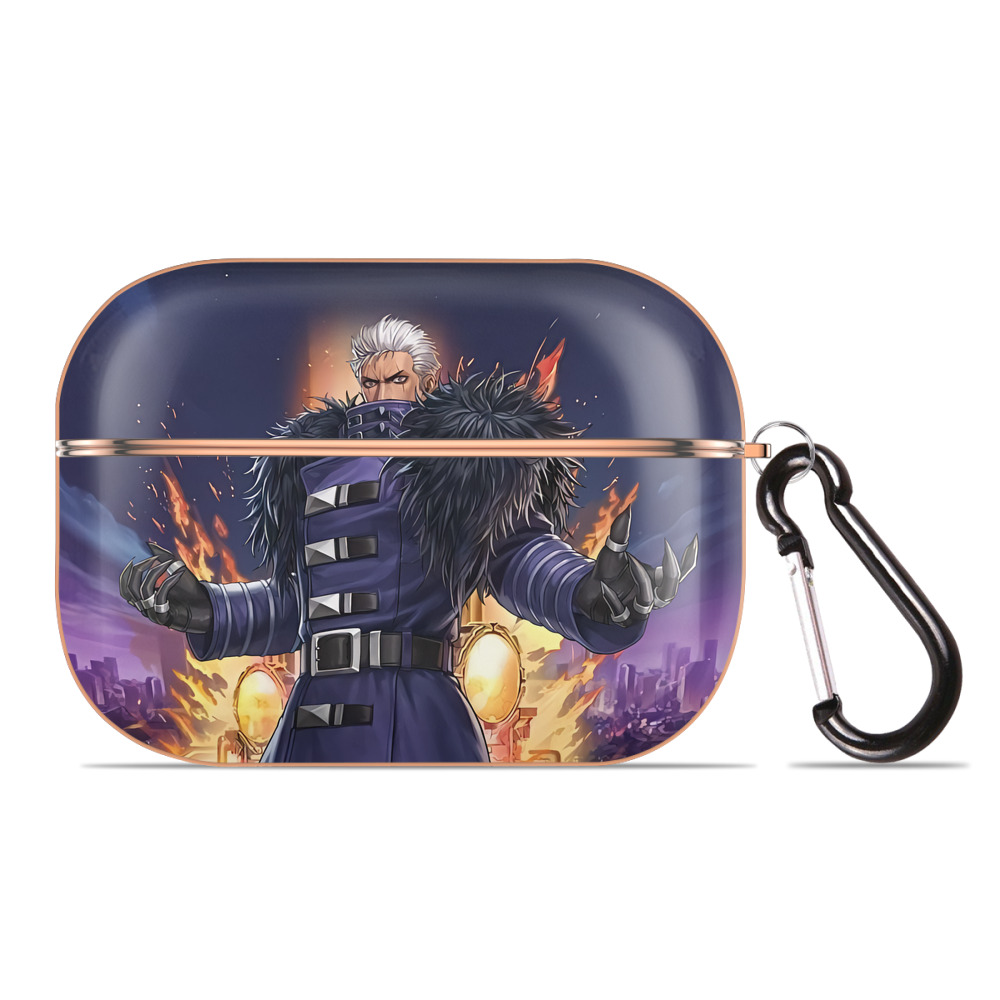 （画像用） 北斗の拳 Fist of the North Star 【AirPods Pro用】ハードシェル保護ケース｜耐衝撃・防指紋・カラビナ付き商品仕様