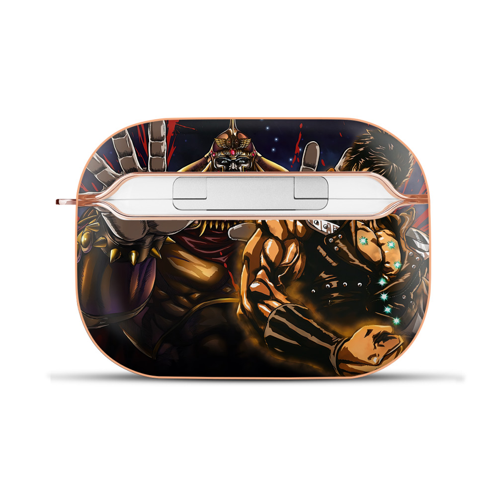 （画像用） 北斗の拳 Fist of the North Star 【AirPods Pro用】ハードシェル保護ケース｜耐衝撃・防指紋・カラビナ付き商品仕様