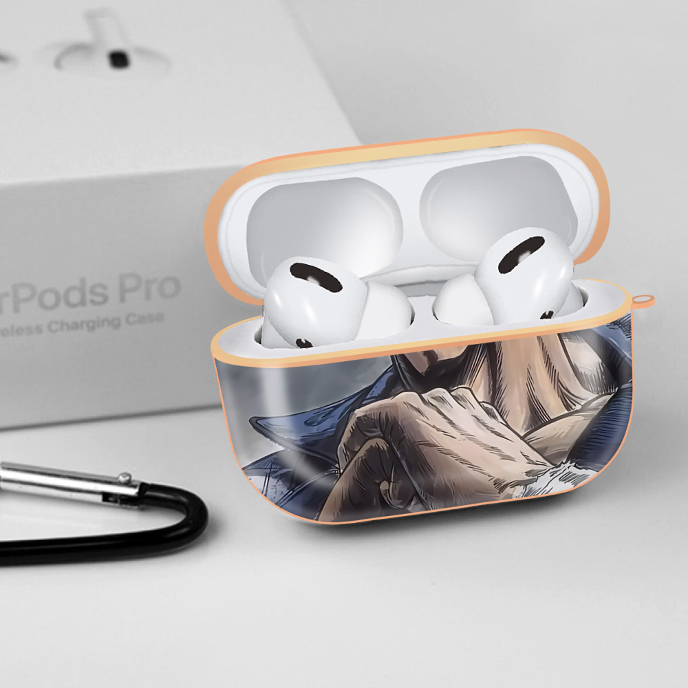 北斗の拳 Fist of the North Star 【AirPods Pro用】ハードシェル保護ケース｜耐衝撃・防指紋・カラビナ付き商品仕様