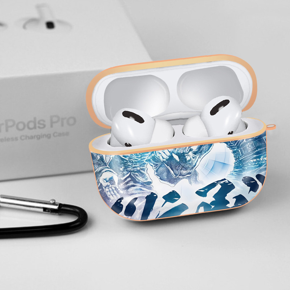 北斗の拳 Fist of the North Star 【AirPods Pro用】ハードシェル保護ケース｜耐衝撃・防指紋・カラビナ付き商品仕様