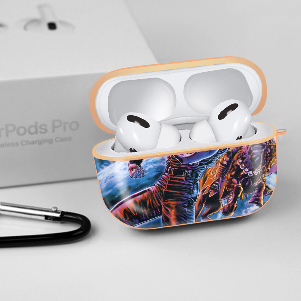 北斗の拳 Fist of the North Star 【AirPods Pro用】ハードシェル保護ケース｜耐衝撃・防指紋・カラビナ付き商品仕様
