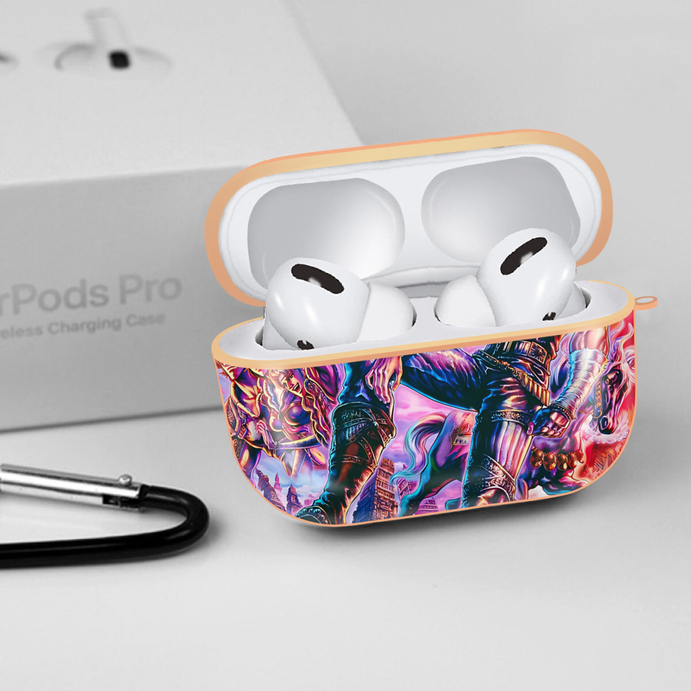 北斗の拳 Fist of the North Star 【AirPods Pro用】ハードシェル保護ケース｜耐衝撃・防指紋・カラビナ付き商品仕様