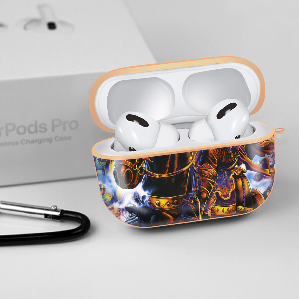 北斗の拳 Fist of the North Star 【AirPods Pro用】ハードシェル保護ケース｜耐衝撃・防指紋・カラビナ付き商品仕様