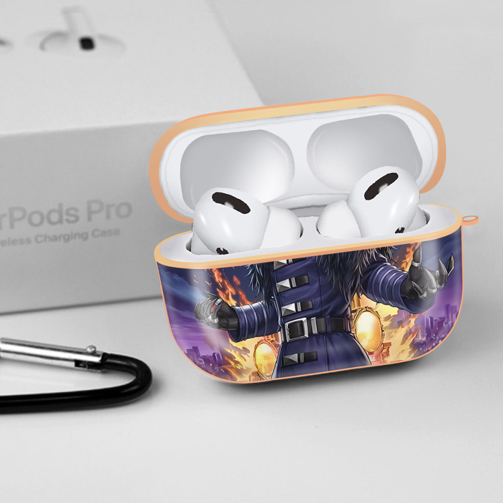 北斗の拳 Fist of the North Star 【AirPods Pro用】ハードシェル保護ケース｜耐衝撃・防指紋・カラビナ付き商品仕様