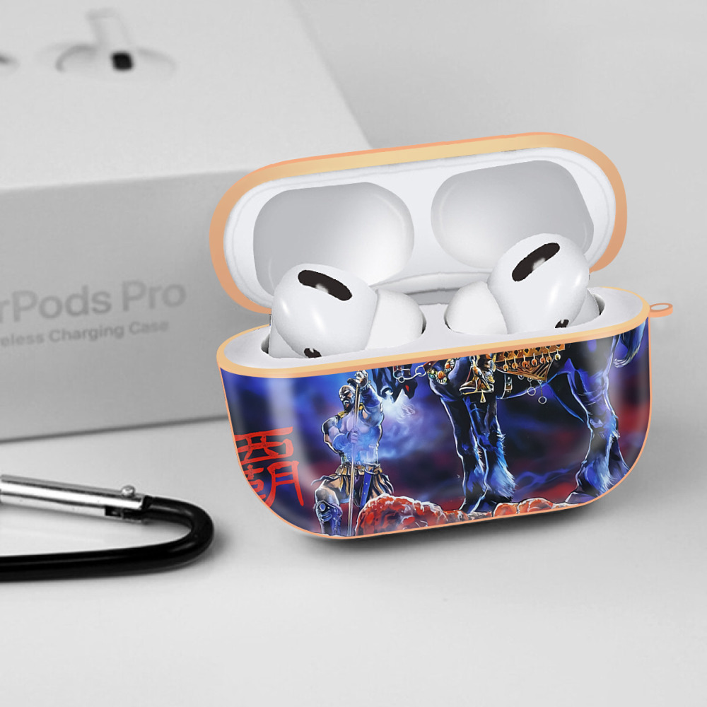 北斗の拳 Fist of the North Star 【AirPods Pro用】ハードシェル保護ケース｜耐衝撃・防指紋・カラビナ付き商品仕様