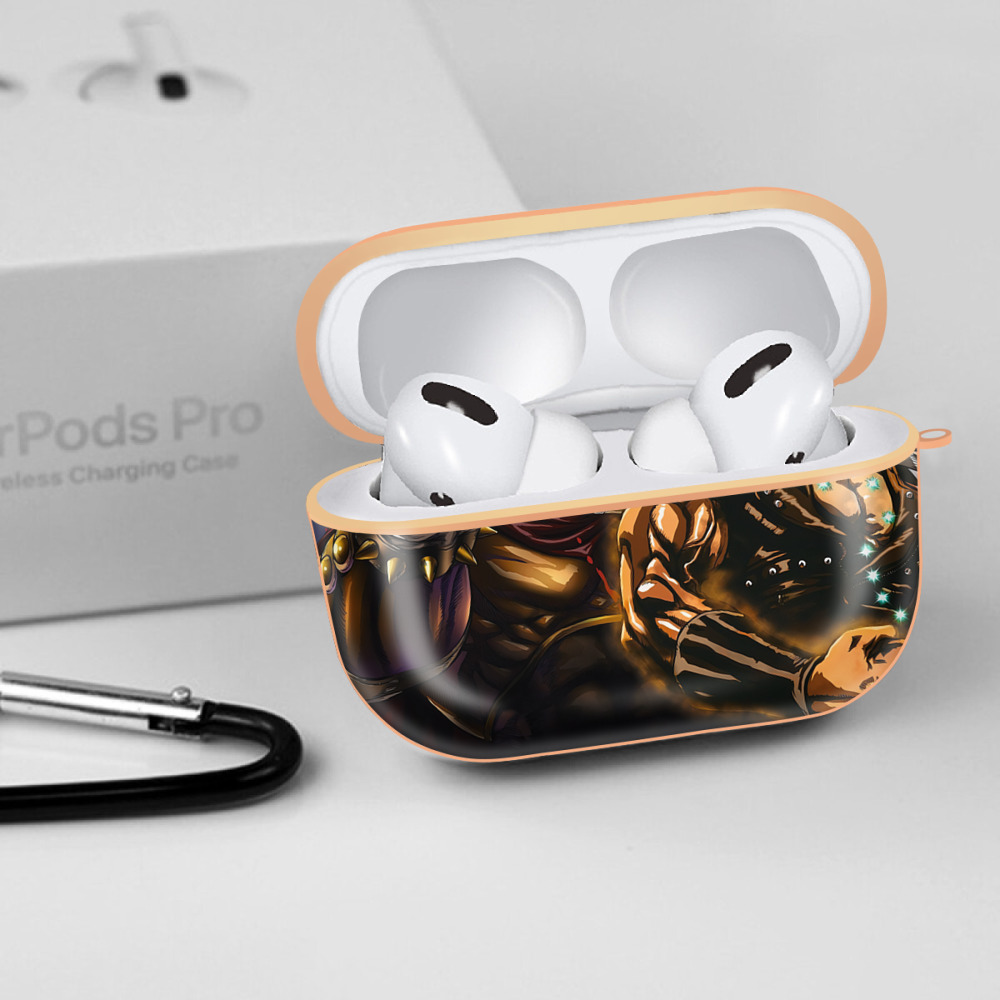 北斗の拳 Fist of the North Star 【AirPods Pro用】ハードシェル保護ケース｜耐衝撃・防指紋・カラビナ付き商品仕様