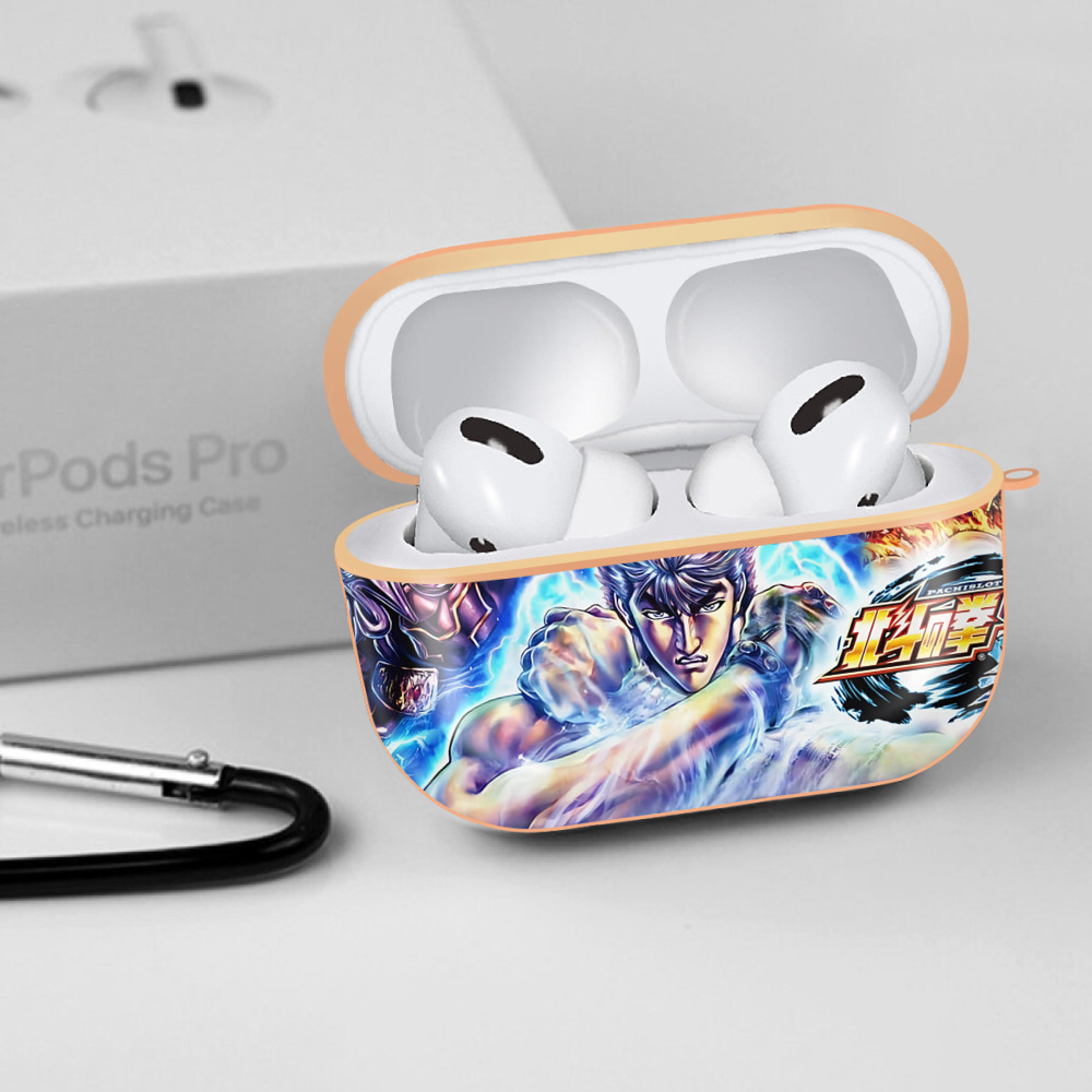 北斗の拳 Fist of the North Star 【AirPods Pro用】ハードシェル保護ケース｜耐衝撃・防指紋・カラビナ付き商品仕様