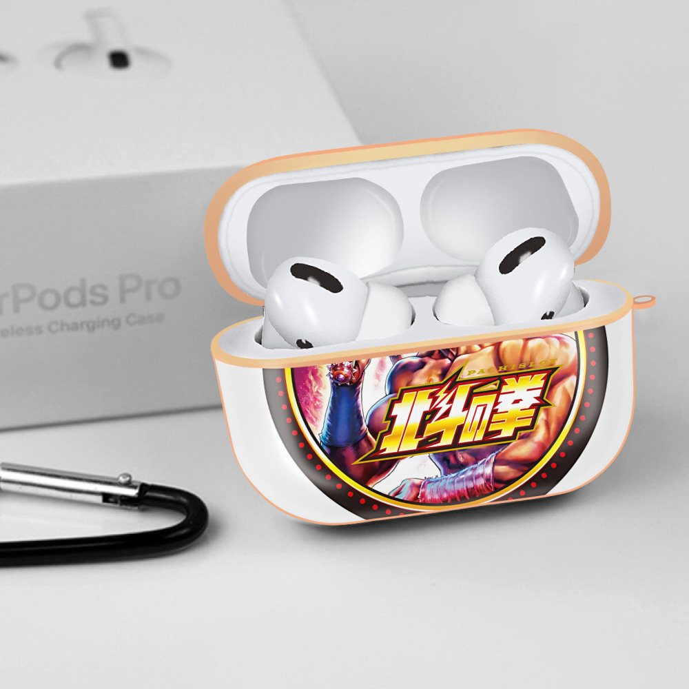 北斗の拳 Fist of the North Star 【AirPods Pro用】ハードシェル保護ケース｜耐衝撃・防指紋・カラビナ付き商品仕様