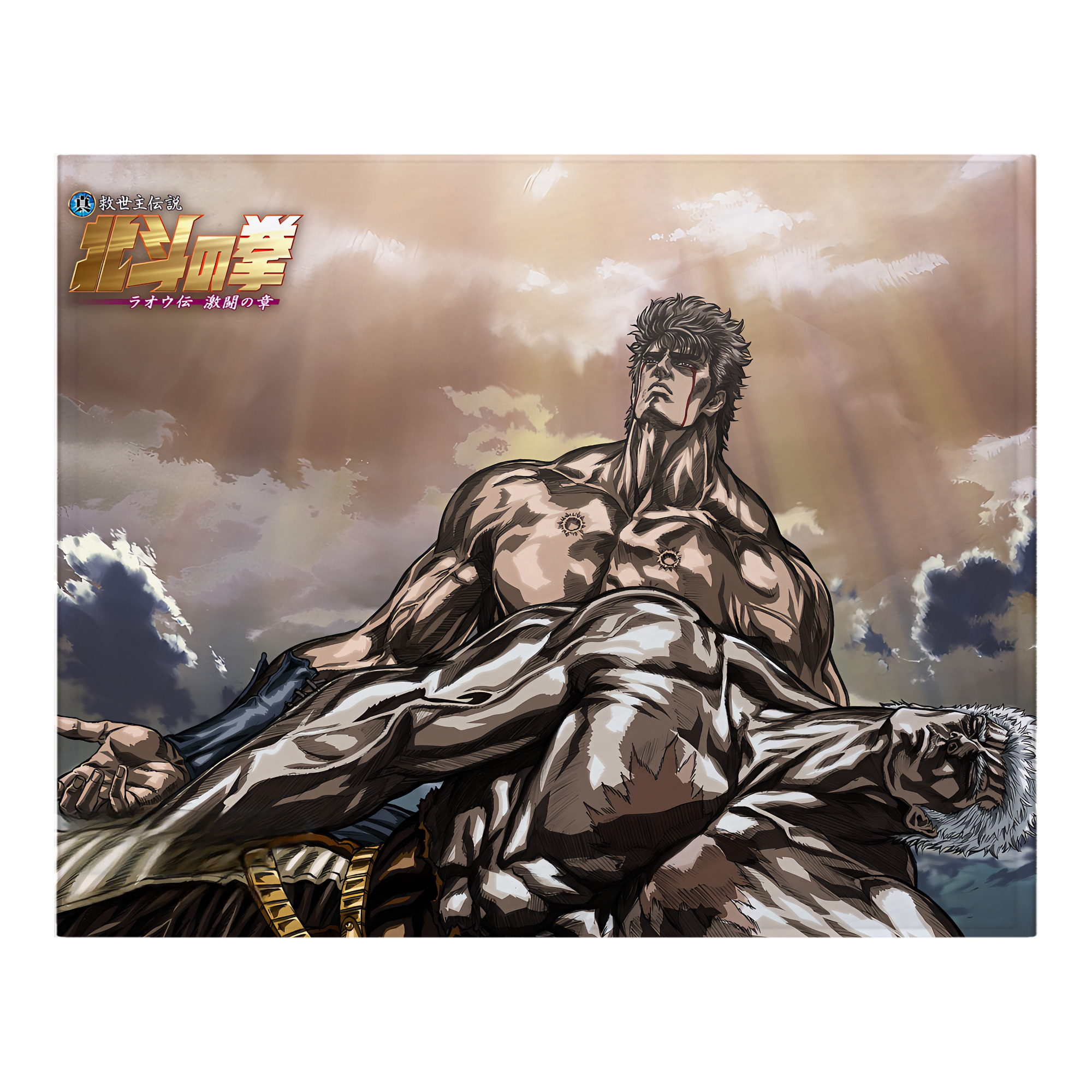 （画像用） 北斗の拳 Fist of the North Star フランネルブランケット・多サイズ対応（横型）
