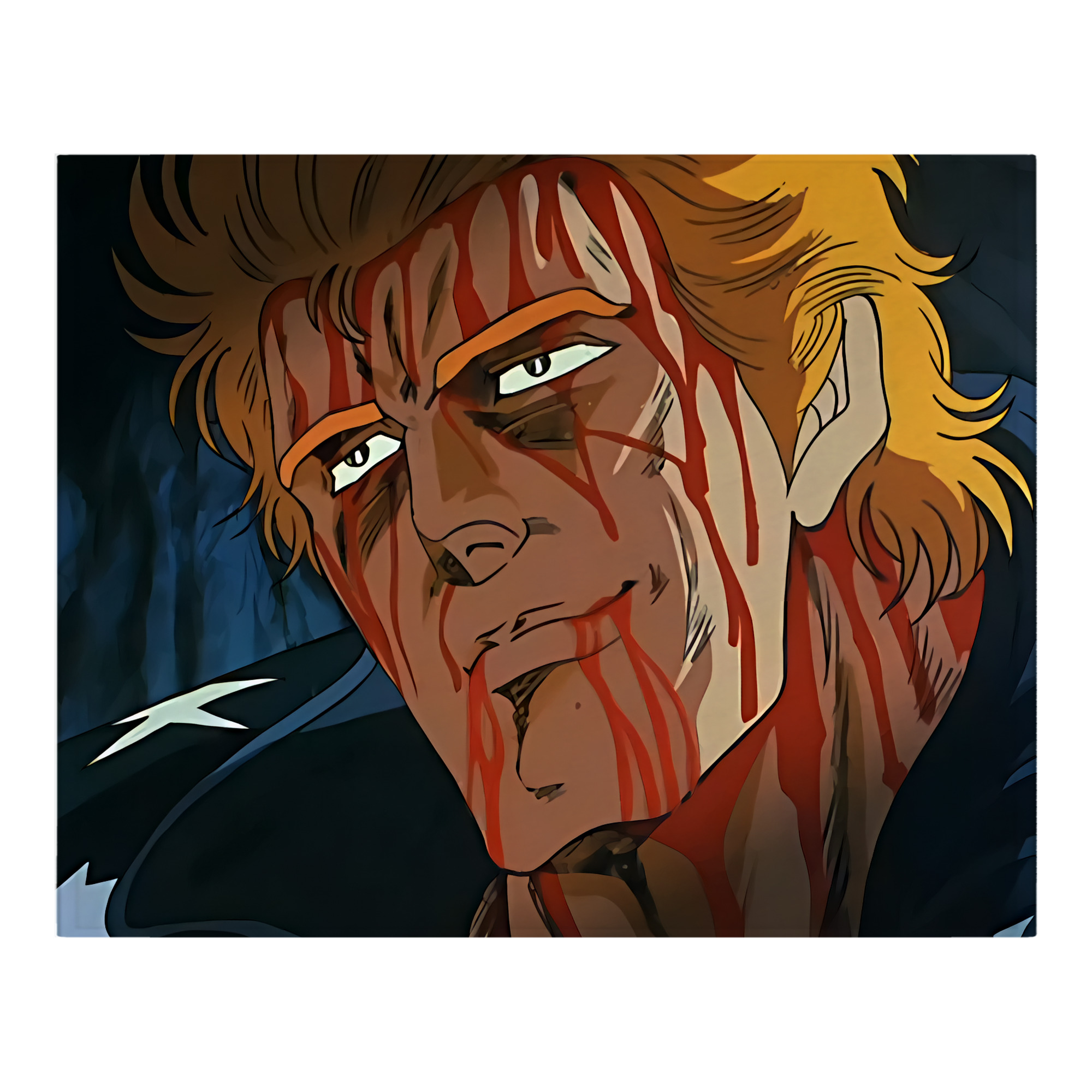 （画像用） 北斗の拳 Fist of the North Star フランネルブランケット・多サイズ対応（横型）