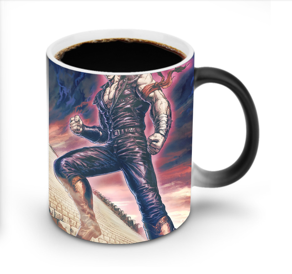 （画像用） 北斗の拳 Fist of the North Star 温度変色マグカップ