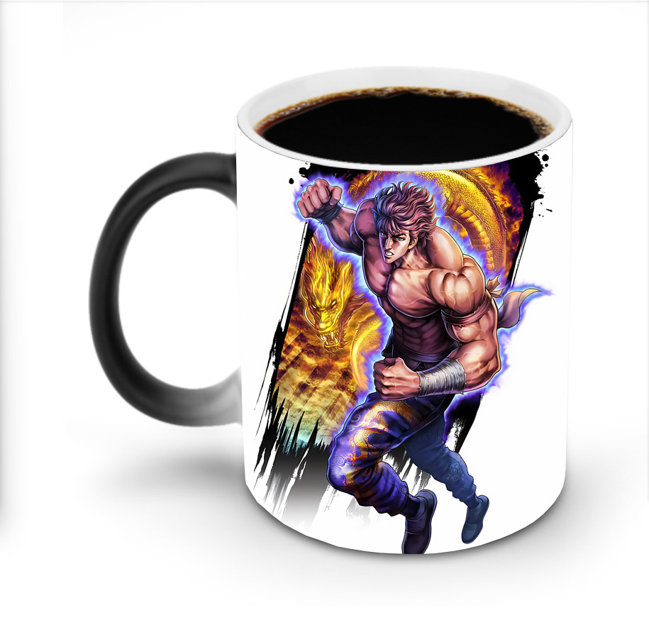 （画像用） 北斗の拳 Fist of the North Star 温度変色マグカップ