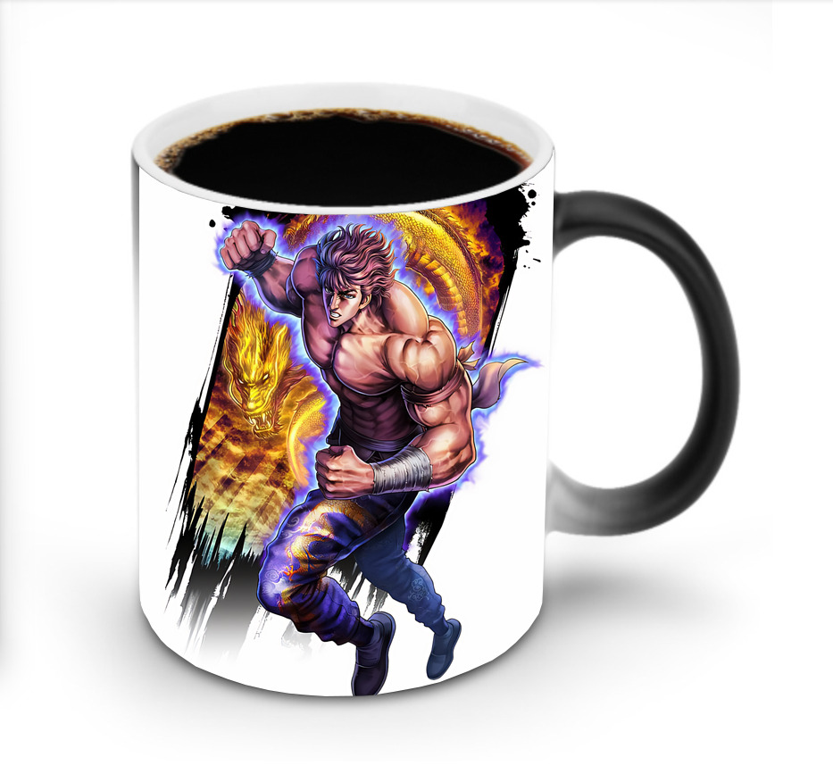 （画像用） 北斗の拳 Fist of the North Star 温度変色マグカップ