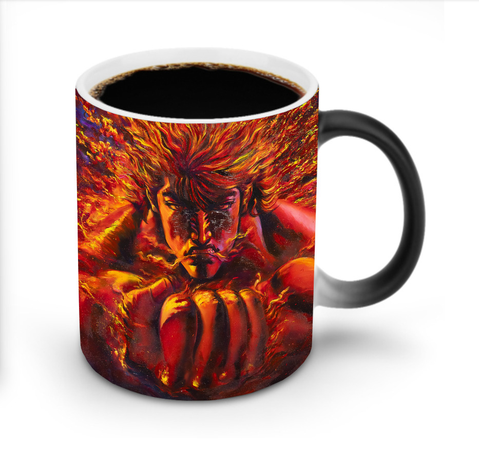 （画像用） 北斗の拳 Fist of the North Star 温度変色マグカップ
