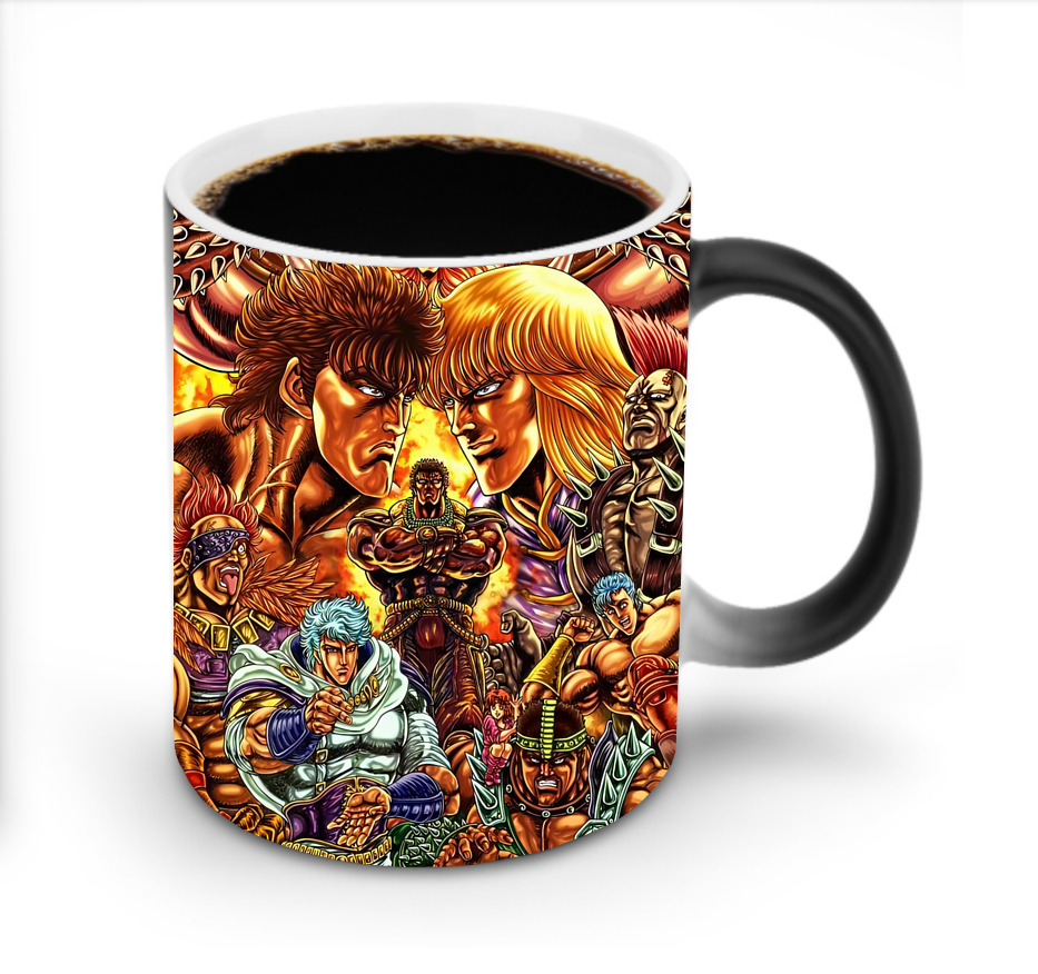 （画像用） 北斗の拳 Fist of the North Star 温度変色マグカップ