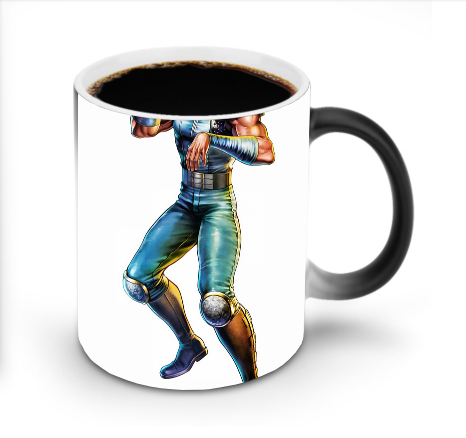 （画像用） 北斗の拳 Fist of the North Star 温度変色マグカップ