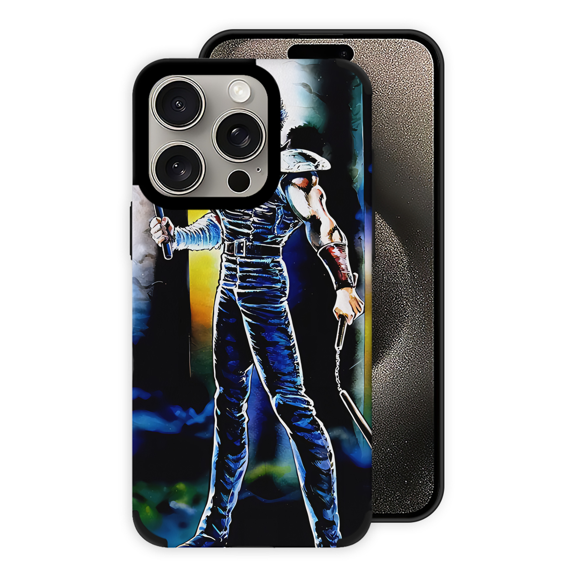 （画像用） 北斗の拳 Fist of the North Star 【iPhone15ProMax対応】 PUレザー スマホケース 耐衝撃＆黄変防止