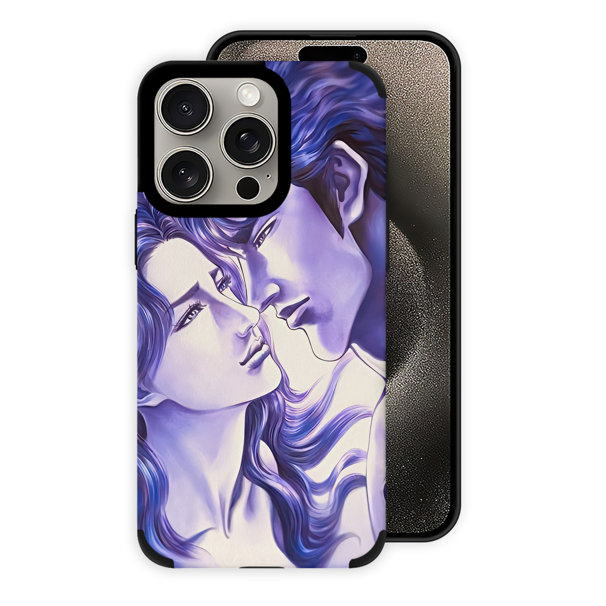 （画像用） 北斗の拳 Fist of the North Star 【iPhone15ProMax対応】 PUレザー スマホケース 耐衝撃＆黄変防止
