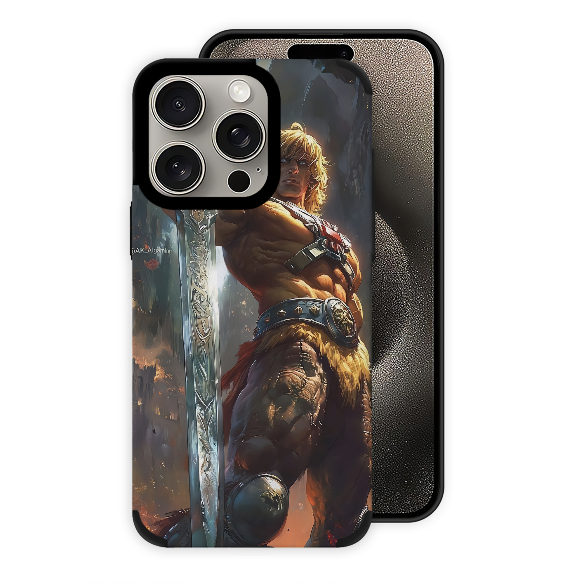 （画像用） 北斗の拳 Fist of the North Star 【iPhone15ProMax対応】 PUレザー スマホケース 耐衝撃＆黄変防止