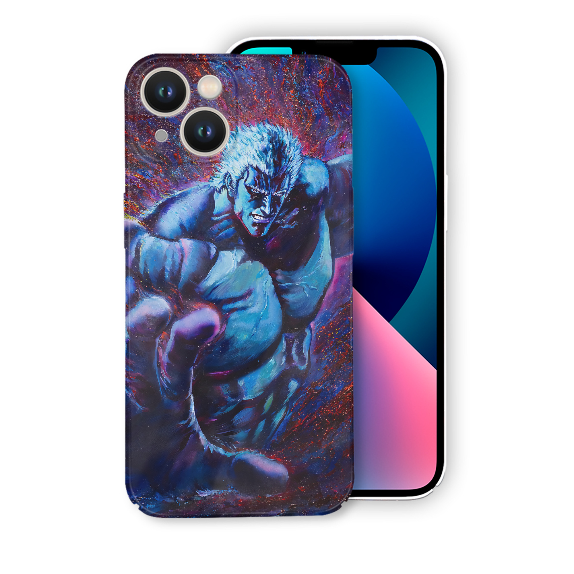 （画像用） 北斗の拳 Fist of the North Star 【iPhone 14シリーズ対応】ハードケース