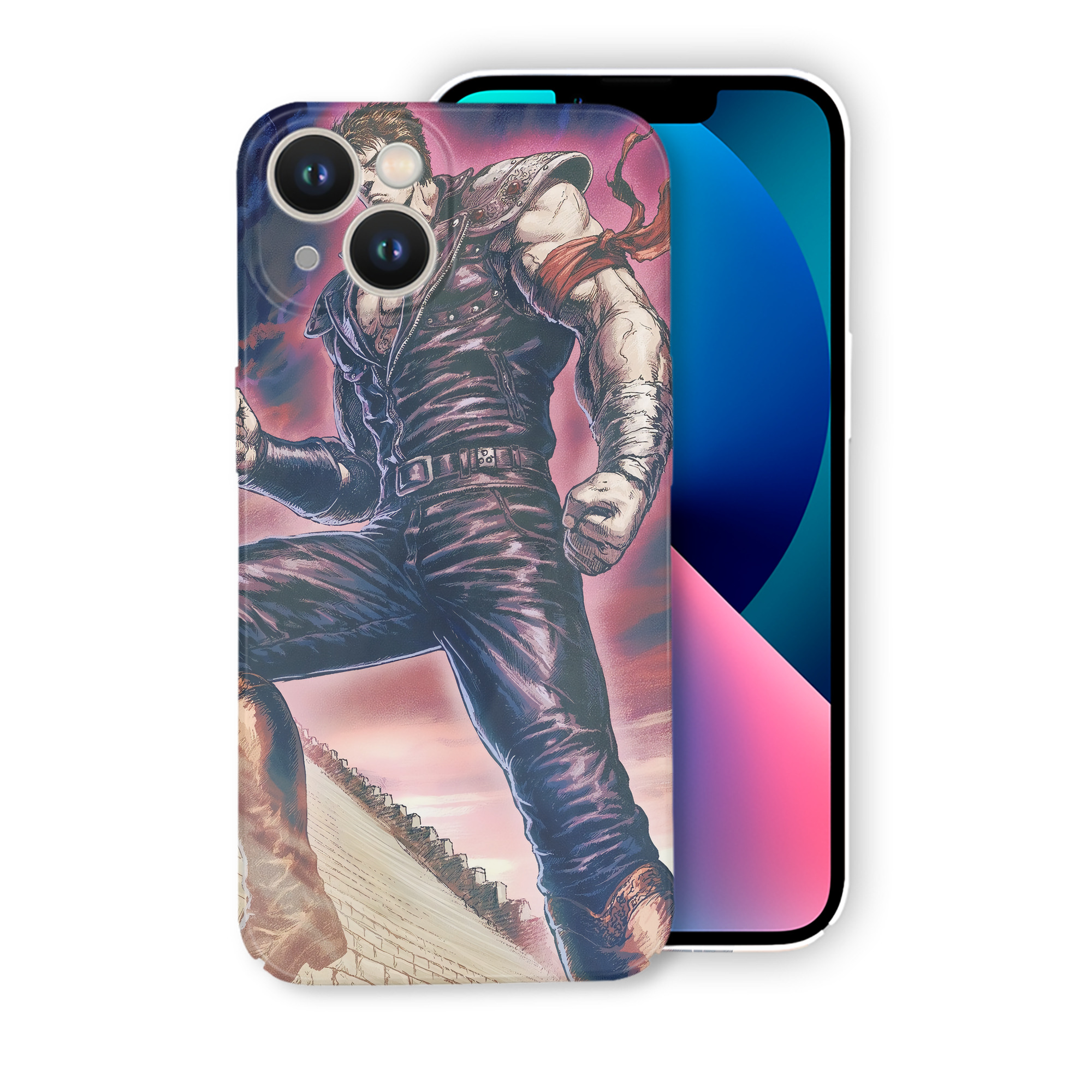 （画像用） 北斗の拳 Fist of the North Star 【iPhone 14シリーズ対応】ハードケース