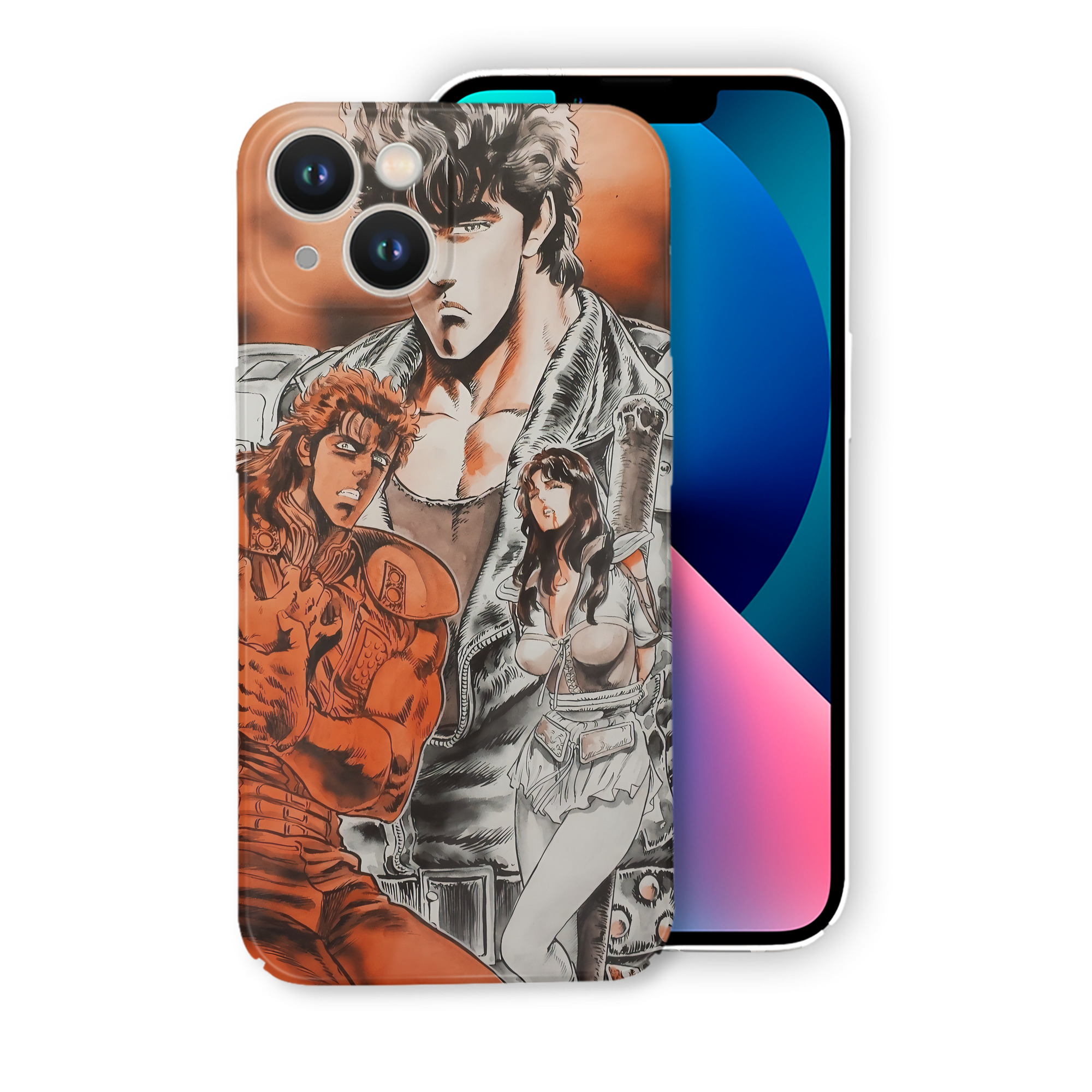 （画像用） 北斗の拳 Fist of the North Star 【iPhone 14シリーズ対応】ハードケース